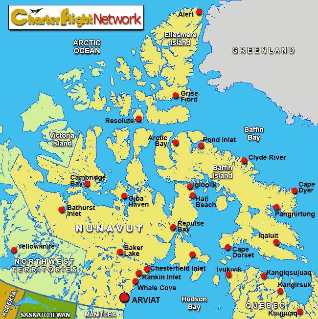 Charter Flights To Arviat Nunavut /Charter Flight Network